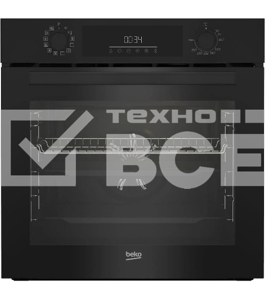 Электрический духовой шкаф Beko BBIM13301B, черный