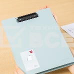 Папка-планшет Deli EF404 A4 полипропилен, ассорти с крышкой, фото3