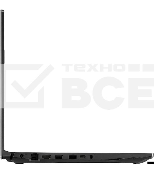 Ноутбук ASUS TUF Gaming A17 FA706NFR-HX041/ R7-7435HS/ 17.3 FHD Value IPS-level AG 16:9 144Hz/ GF RTX 2050 4GB/ 16GB/ 1TB/ DOS/ noODD/ Graphite Black