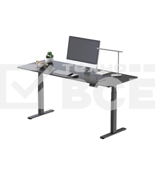 Подстолье Cactus CS-EDLF-BK каркас черный