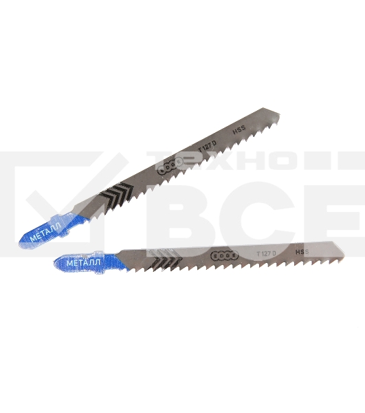 Пилка для лобзика EDGE by PATRIOT T127D по алюминию, 2шт в блистере