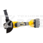 Угловая шлифовальная машина EDON AAG-21/125BL черный/желтый 25093, фото8