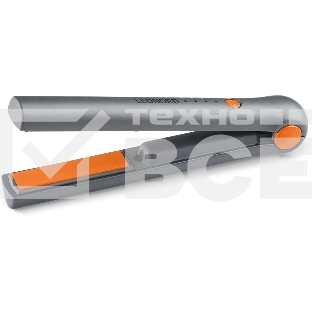 Выпрямитель для волос Leonord LE-1202W беспроводной, серый/оранжевый, 17 мм, 200 °C, 3 режима