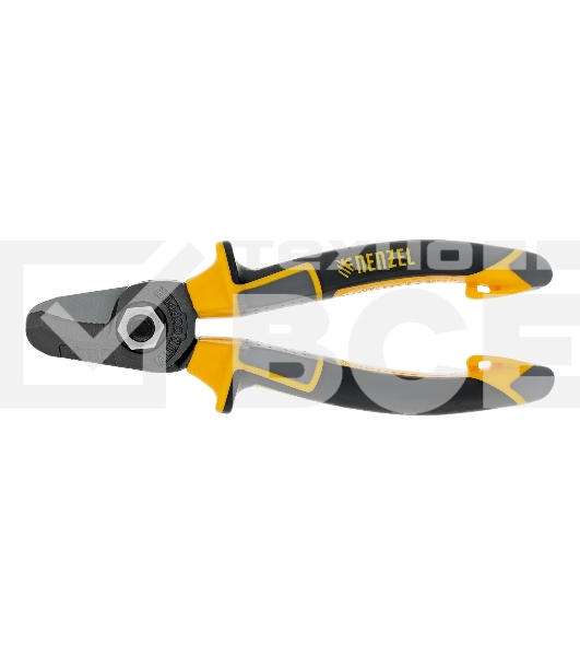 Кабелерез Denzel 160 мм, трехкомпонентные рукоятки