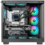 Система жидкостного охлаждения Thermaltake LA360-S ARGB Soc-AM5/AM4/1200/1700/1851 черный 4-pin 38.35dB Al+Cu LCD 360W Ret (CL-W462-PL12SW-A), фото2