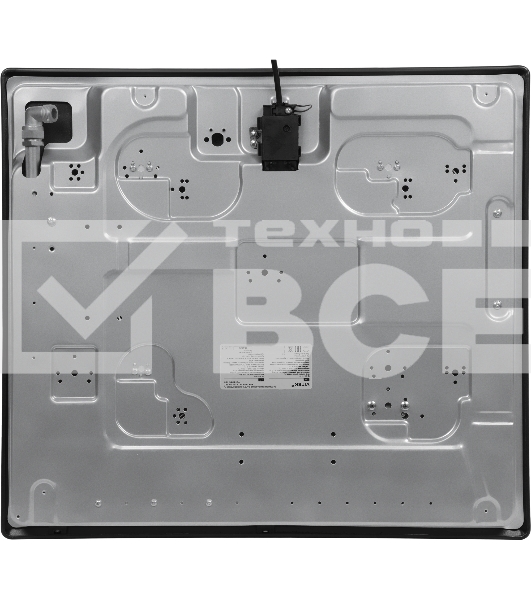 Газовая варочная панель Vitek VGH 6410W MBK черный матовый