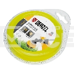 Леска для триммера Denzel квадрат 2 мм х 15 м, блистер FLEX CORD, фото 1