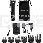 Машинка для стрижки Polaris PHC 2500 черный 3Вт (насадок в компл: 6шт), фото3