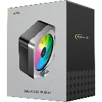 Кулер для процессора Ocypus Delta A40 EX BK ARGB, 120мм ARGB FAN, 4 HEAT PIPES, 4-PIN PWM, 500-1800 RPM, 29DBA, HYDRO BEARING, LGA115X/1200/1700/18XX, AM4/AM5, фото2