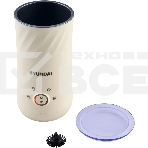 Капучинатор Hyundai HMF-P300 стационар. 300мл кремовый, фото4