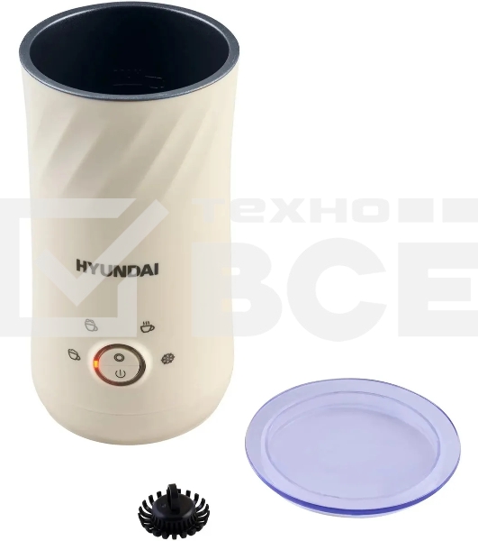 Капучинатор Hyundai HMF-P300 стационар. 300мл кремовый