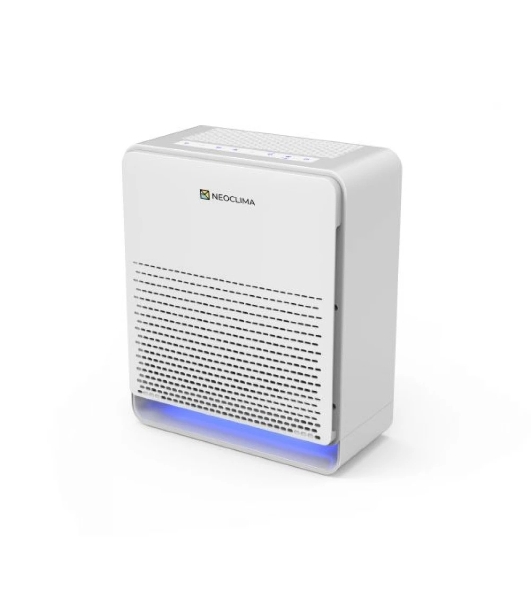 Очиститель воздуха Neoclima NP600W белый, 60 м², HEPA-фильтр, угольный фильтр, ионизация