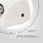 Мясорубка электрическая Аксион Бриз М12.21 белый, 600 Вт, 0.67 кг/мин, защита от перегрузки, насадки - 1, фото2