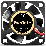 Вентилятор корпусной ExeGate EX04010B2P-5, 40 мм, 7500 об/мин, 35 дБ, 2-pin, без подсветки, фото4