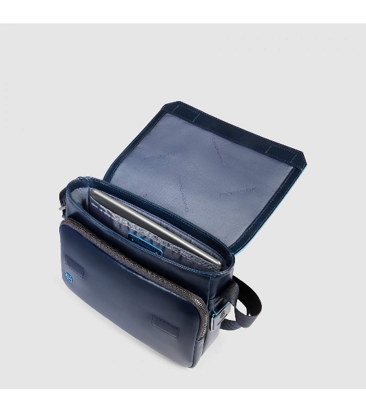 Сумка-мессенджер Piquadro Blue Square CA6812B2/BLU2 синяя натур.кожа