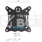 Кронштейн Kromax CASPER-104 black, 10