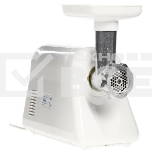 Мясорубка электрическая Ротор Дива-Р ЭМШ 35/300-1 белый, 1500 Вт, 0.58 кг/мин, реверс, защита от перегрузки, насадки - 1