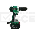 Дрель-шуруповерт Zitrek Green Impact 063-4046, Аккумуляторная, 18В, 2 АКБ, Ударная, Кейс, фото 1
