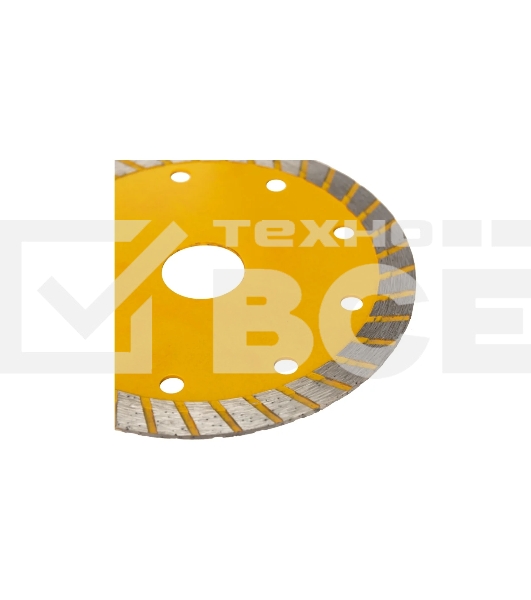 Диск алмазный отрезной Turbo 115x22.2 мм Kranz 