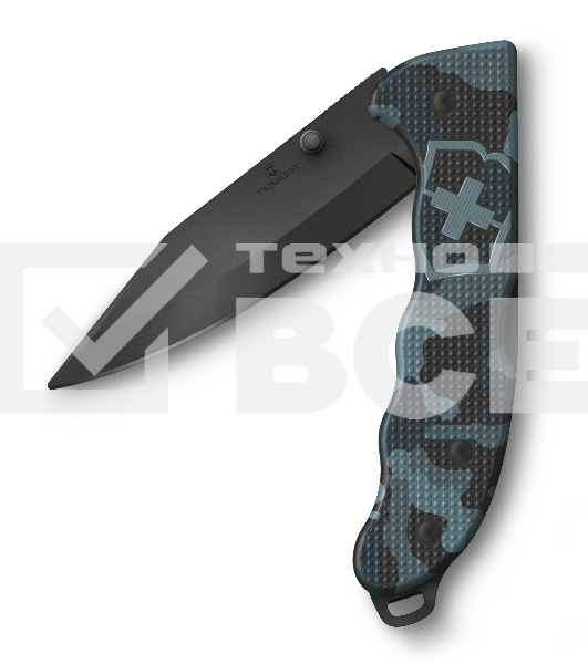 Нож перочинный Victorinox Evoke BSH Alox Navy (0.9425.DS222) 136мм 4функц. синий камуфляж подар.коробка