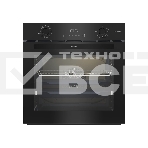 Духовой шкаф электрический Hotpoint HSTF 1231 JSAH BLG черный, фото 1