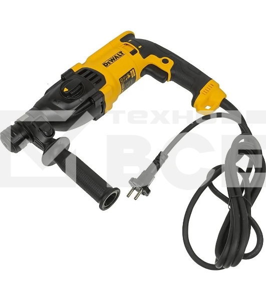 Перфоратор DeWalt D25133K-QS SDS-plus уд.:2.8Дж 800Вт (кейс в комплекте)