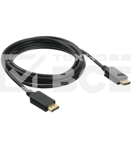 Кабель KingPrice KP-DP-v1.1-1.5m DisplayPort (m) DisplayPort (m) 1.5м черный