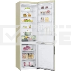 Холодильник LG GA-B509CEWL бежевый двухкамерный 277/107л морозилка снизу, No Frost, фото10