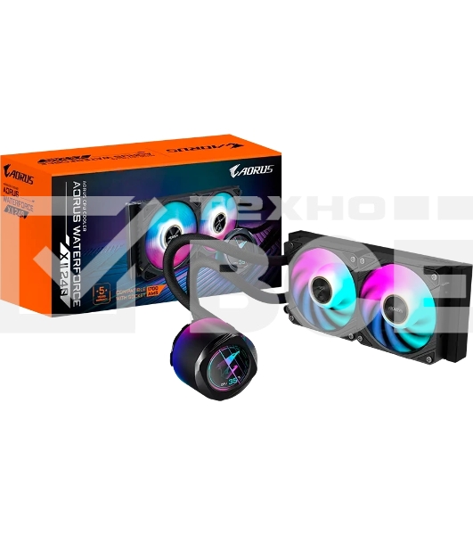 Кулер для процессора Gigabyte MULTI SOCKET GP-AORUS WATERFORCE X II 240