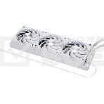 Система охлаждения Water Cooling System PCCooler DS360 Display WH (310W, 360мм, LED, белый, ARGb Pump/Fans: 3x120мм, 90.56CFM, 39.8dBA, 2500RPM/Pump height 65мм, 15dBA, 2600RPM, Rad thickness 27мм/S: 1851, 1700, 1200, 115X, AM5, AM4), фото3