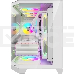 Компьютерный корпус AeroCool / Formula Crystal Z6M Floe белый без БП mATX 4x120мм 2xUSB 3.0 audio bott PSU, фото7