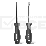 Набор отверток Deli Home Series HT1002 2шт SL5x100+PH1x100 Эксклюзивный дизайн. Рукоятка из высококачественного софттач пластика, фото 1