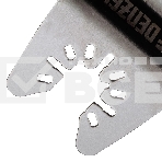 Насадка-шабер для МФИ Denzel Inox, для снятия краски, ширина 50 мм, ступенчатая, фото2