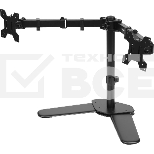 Кронштейн для мониторов ЖК Buro M042 черный 17'-27' макс.8кг настольный поворот и наклон