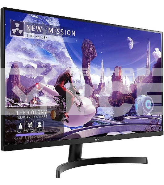 Монитор 27' LG 27QN600-B IPS 2560x1440, 75 Гц, 5 мс, 16:9, 350 кд/м2, 2xHDMI, 1хDP, черный