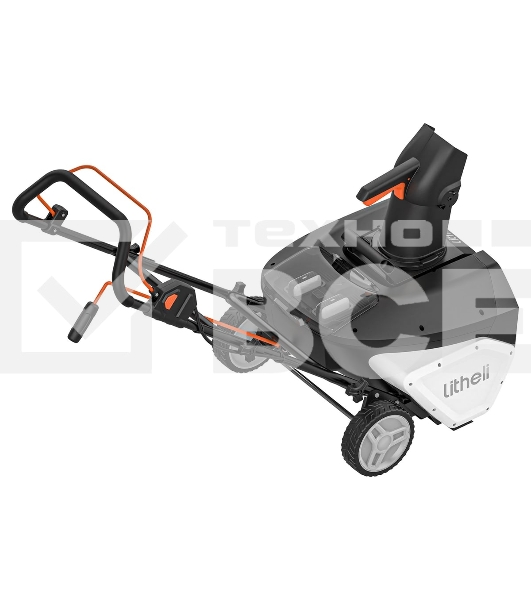 Аккумуляторный снегоуборщик Litheli U20SB00-0A220 (2 аккумулятора 4,0 А/ч)