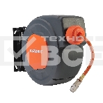 Шланг Patriot 520002425 пневматический армированный на автоматической катушке PHC 10/16 (прямой, ПВС армированный, длина 10 м, диаметр 10х16, раб/макс давление 10/20 бар, мин/макс температура -5/45С, быстросъем рапид, резьба 1/4), фото7