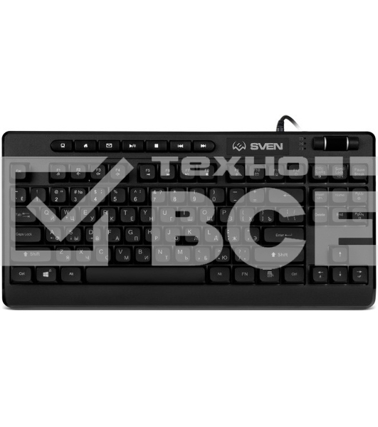 Клавиатура SVEN KB-G8200 проводная, USB Type-A, чёрный