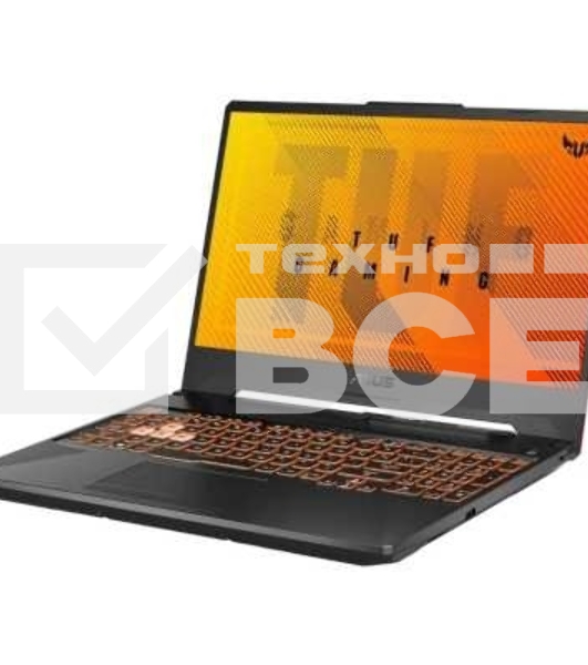Ноутбук ASUS TUF Gaming FA506NCQ-HN031/15.6'/IPS/AMD Ryzen 7 170/16Gb/512Gb SSD/NVIDIA GeForce RTX 3050 4Gb/Windows 11 Pro/черный/2.3kg