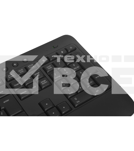 Комплект клавиатура+мышь беспроводной LOGITECH MK540 Advanced black (USB, 1000dpi) (920-008686)