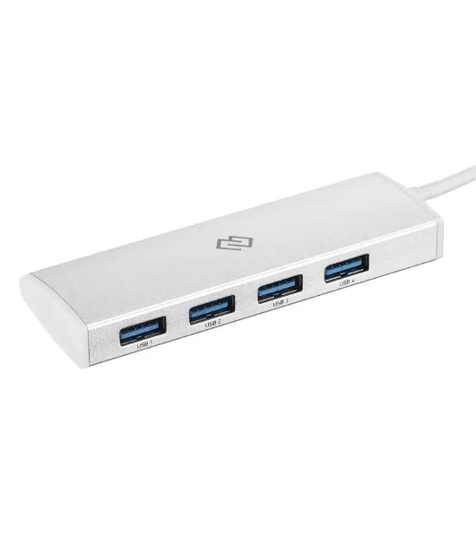 USB-концентратор Digma HUB-4U3.0-UC-S, USB-C, USB 3.0 4 порта, USB