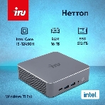 Неттоп IRU Tactio 515 i5 12450H (2) 16Gb SSD512Gb Iris Xe Windows 11 Pro 64 2xGbitEth WiFi BT 100W серый (RUS) (2195518), фото15
