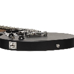 Электрогитара STAGG SEL-HB90 LH BLK 6-ти струнная, леворукая, корпус массив красного дерева, гриф красное дерево, накладка палисандр, 22 лада, звукосниматели 1х P90, 1х хамбакер, регуляторы 1x громкости, 1x тона, 3-х поз. переключатель, цвет черный, фото4