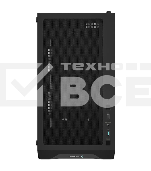 Компьютерный корпус DeepCool CC360 ARGB (R-CC360-BKAPM3-G-1) (mATX, без БП, 2xUSB, с окном)