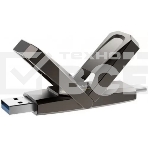 Флеш диск Netac US5 256GB USB3.2+TypeC Solid State Flash Drive, up to 550MB/500MB/s, фото 1
