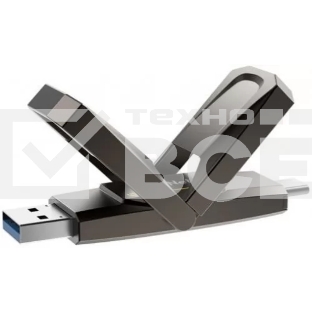 Флеш диск Netac US5 256GB USB3.2+TypeC Solid State Flash Drive, up to 550MB/500MB/s