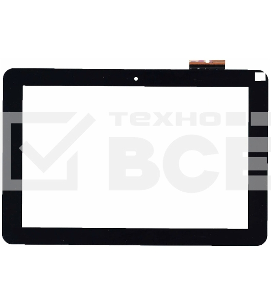 Сенсорное стекло (тачскрин) для Asus Transformer Book T101HA, черное