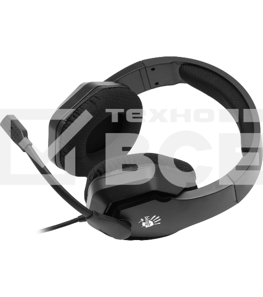 Гарнитура проводная с микрофоном A4Tech Bloody G260 черный 2м мониторные USB оголовье (G260)