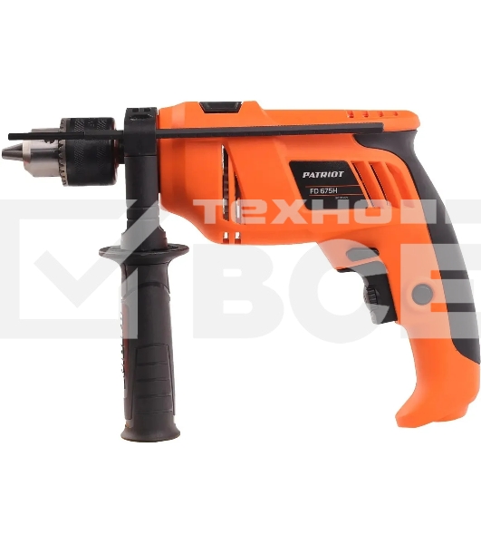 Дрель ударная Patriot FD 675H 675Вт ключевой реверс (120301675)