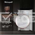 Холодильник Weissgauff WSBS 500 Inverter NoFrost Black двухкамерный 270/180л морозилка слева, No Frost, Side by Side, фото16